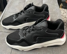 Loyalti Allegiance Chunky Runner Trainers Size 7 Black White Red Excellent Cond