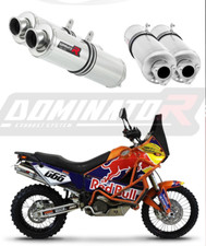 Titanium Round Exhausts KTM 950 990 SM / SMR / SMT / Supermoto / Super