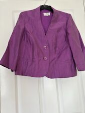 Ladies CC Petite lilac Jacket Size 14
