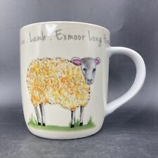 Darley Dale Farm Cotswold Sheep Ewe Exmoor Long Horn ceramic mug david mason