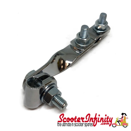 Mirror bracket chrome clip - chrome,