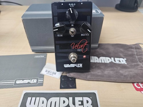 Wampler velvet fuzz guitar - fuzz,