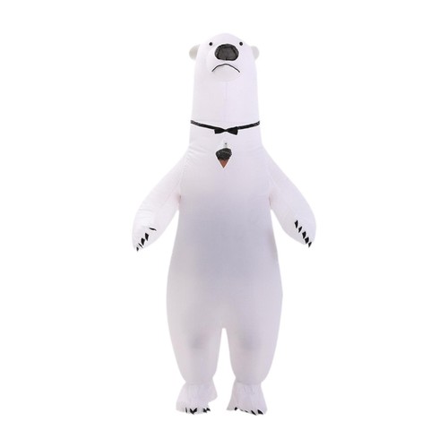 Inflatable polar bear - inflatable, costume