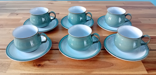 Denby stoneware cups - stoneware, &