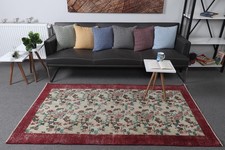 3,6x6,6 ft Rug, Turkish Rug