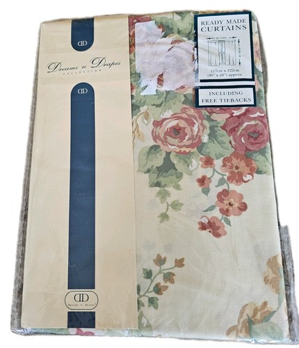 Vintage curtains pair dreams - vintage,