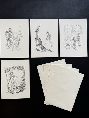 Vaughn bode 1978 note - note, cards