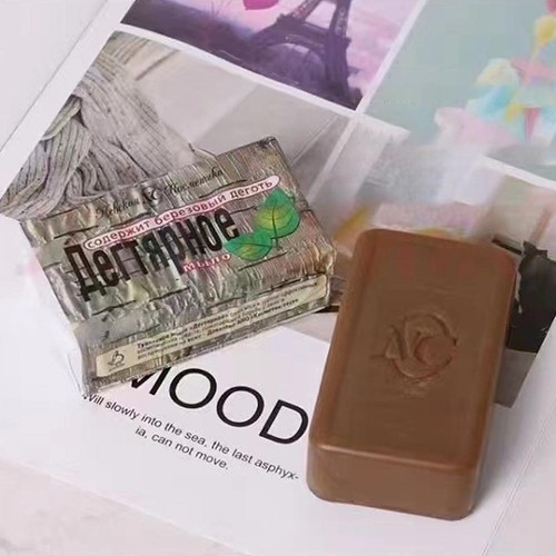 Russian birch tar soap 140g - russian,