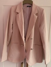 Woman’s Boohoo Light Pink Blazer Medium