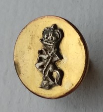 REME Royal Electrical & Mechanical Engineers Two Part Mounted Mess Dress Button