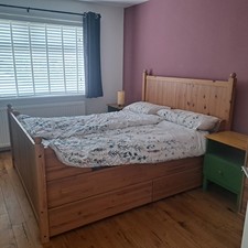 Ikea hurdal solid wood - hurdal,