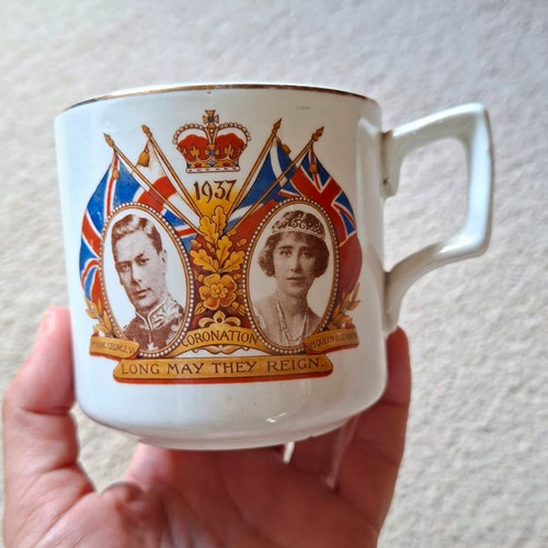Coronation illustrated mug - coronation,