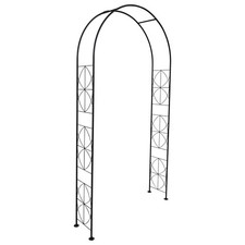 Metal garden arch - arch, trellis