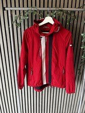 Ladies red colour block Tommy