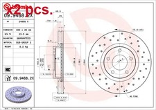 X2 PCS FRONT BRAKE DISC ROTOS X2 PCS SET 09.9468.2X BREMBO I