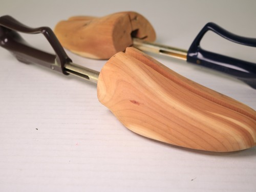 Vintage pair wooden cedar - vintage,