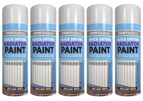 White radiator spray paint - white,