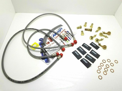 Brake hose kit front and - brake,