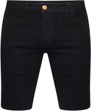 Men Denim Shorts Regular Fit Stretch Summer Casual Half Pants Ripped Cargo Jeans