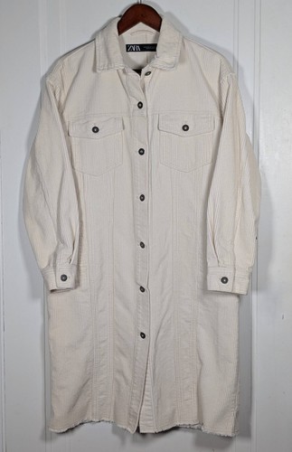 Zara corduroy cream - zara, shirt
