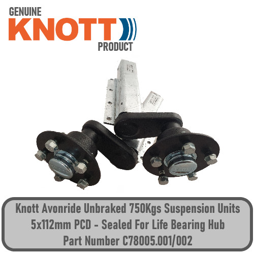 Knott trailer 750kg suspension - knott,