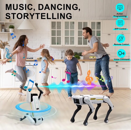 Intelligent robot dog - ai,