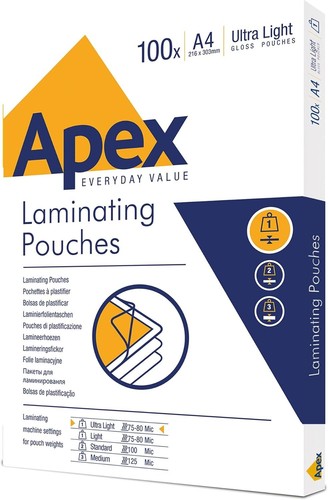 Fellowes apex laminating - a4,