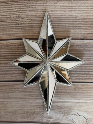 Silver starburst wall - silver,