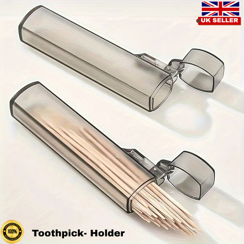 10x plastic toothpick box - toothpick,