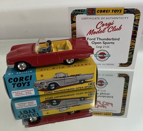Corgi ford thunderbird open - corgi,