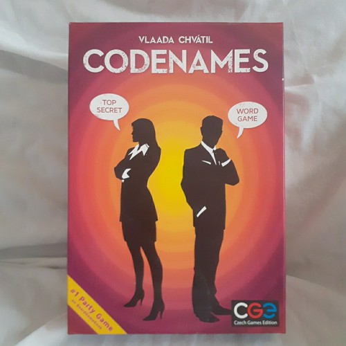 Codenames board game top - board,