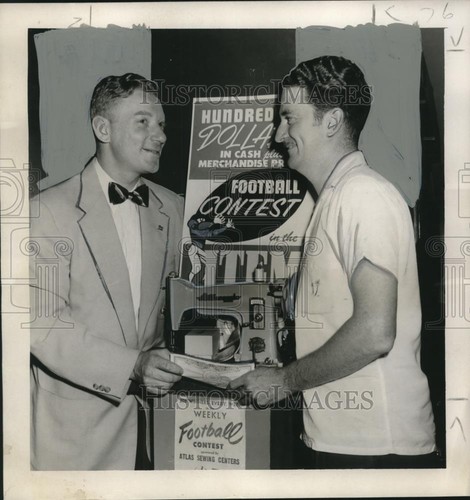 1955 press photo albert - press,