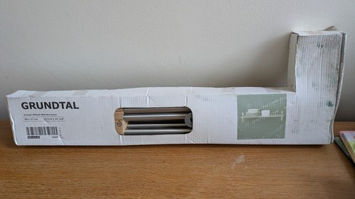 Ikea grundtal kitchen wall - grundtal,