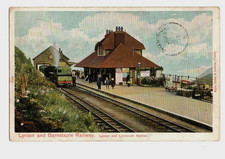 Devon. Lynton & Barnstaple Railway. Lynton & Lynmouth Station. Posted at Swansea