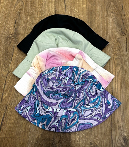 Women cotton bucket - bucket, hat