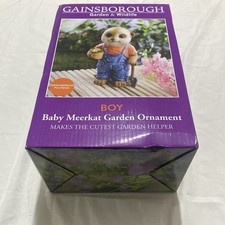 Baby Meerkat Garden Ornament -