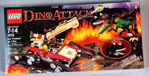Lego dino attack - attack, iron