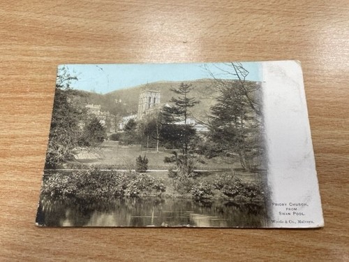 Postcard priory church from - postcard,