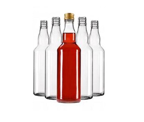 Glass bottles for spirit - 12,