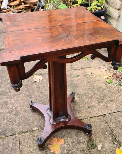 Unusual antique mahogany - unusual,