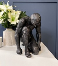Medium - Posed Naked Male Figurine | Contemporary Home Decor