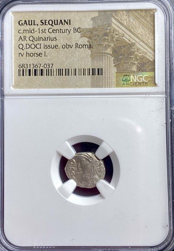 Celtic sequani tribe coin - sequani,