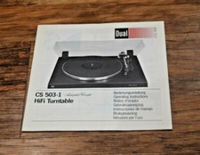 Dual CS 503-1 Audiophile