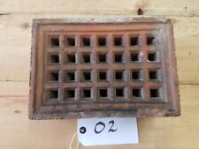 Air Brick Vent Bricks Clay Victorian Reclaimed Terracotta 02 (FREE UK POSTAGE)
