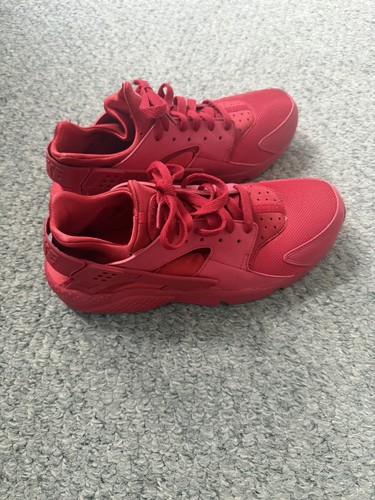 Nike hurache triple red - red, size