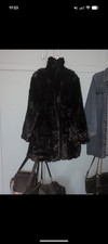 Dennis Basso Faux Fur Coat XXL