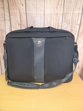Wenger Swiss Gear 14” Laptop Briefcase Shoulder Messenger Bag Satchel Black