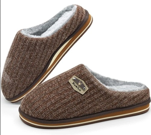 Kuailu men brown fluffy - brown,