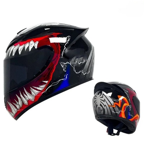 Motorcycle helmet full - motorcycle, face