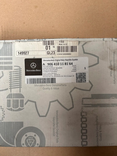 Mercedes benz propshaft centre - propshaft,